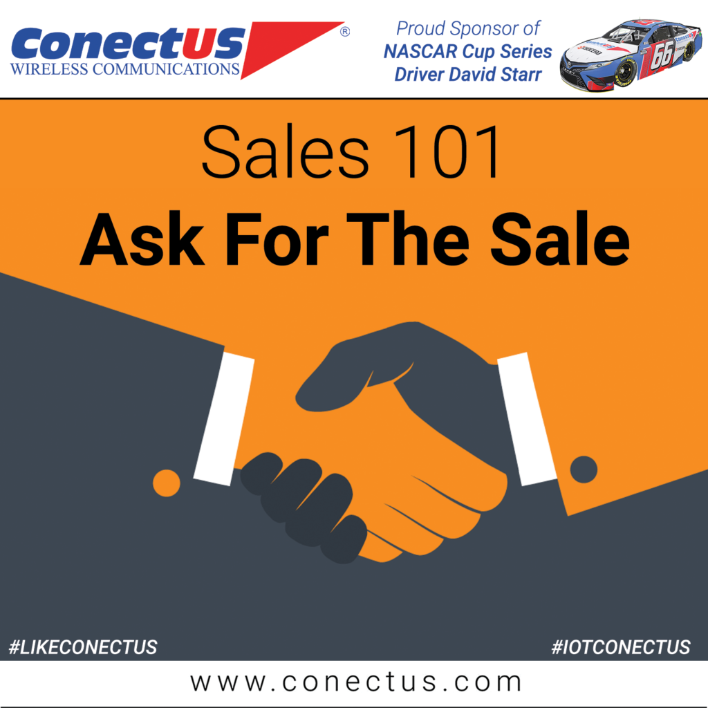 Sales 101 – Ask For It