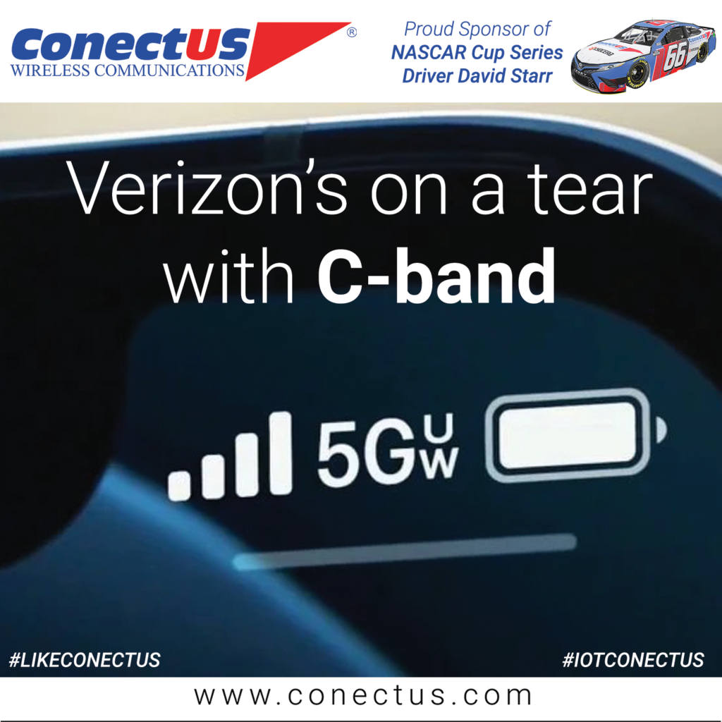 Verizon’s on a tear with C-band, adding 5M PoPs in one week