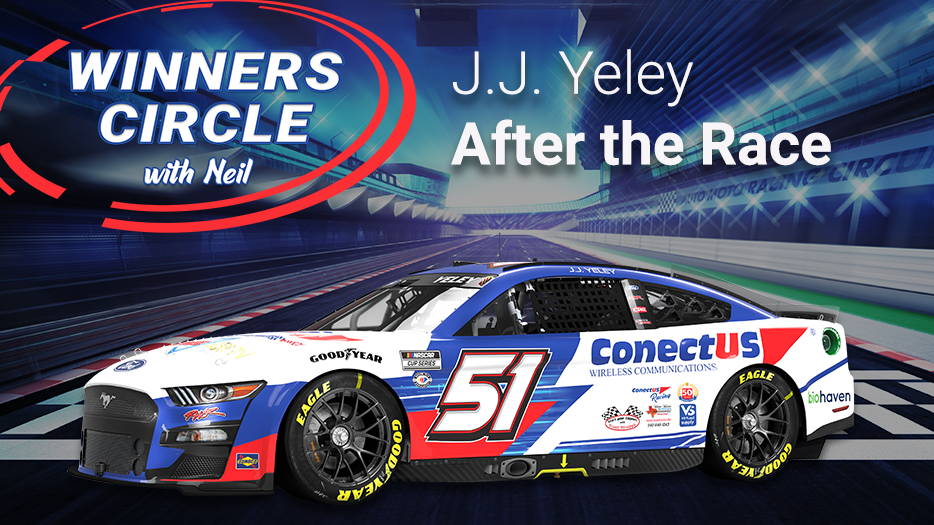 NASCAR Driver J.J. Yeley – After the Race