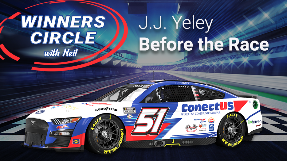 NASCAR Cup Series Driver JJ Yeley – Before the Race