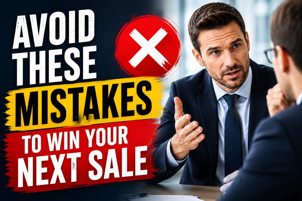 Avoid These Mistakes to Win Your Next Sale